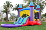 Combo castle W/ Splash pad 26f x 14ft