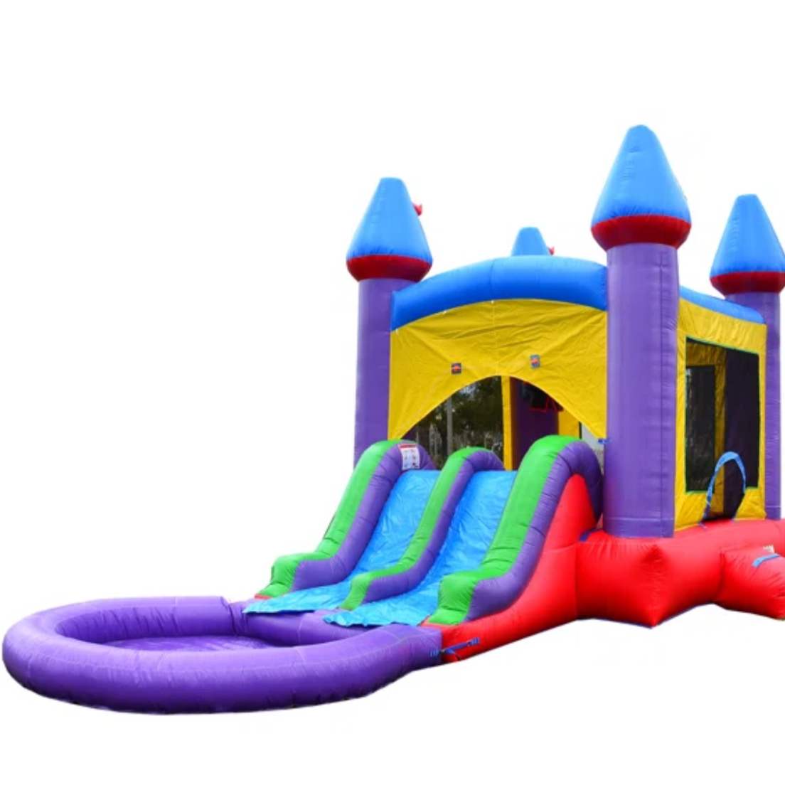 Combo Castle w/ Splash Pad 26ft x 14ft | Ultimate Fun