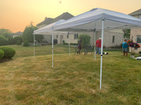 10x20 Canopy Tent White