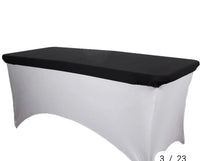 6ft Fitted TOP table cover