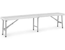 Foldable Stainless Steel Bench