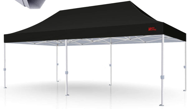 10x20 Black Canopy Tent.